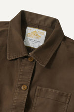 Carica l'immagine nel visualizzatore di Gallery, The Real Wash Jacket Brown - Le Mont Saint Michel
