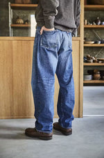 Carica l'immagine nel visualizzatore di Gallery, 101B Dad's Fit Vintage Washed Indigo 01-1010WB-85 - Orslow - Unisex
