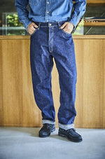 Carica l'immagine nel visualizzatore di Gallery, Grand Dad's Fit Denim Pants - Orslow - Unisex
