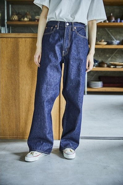 Jeans 100 Super Dad's Denim Pants One Wash - Orslow