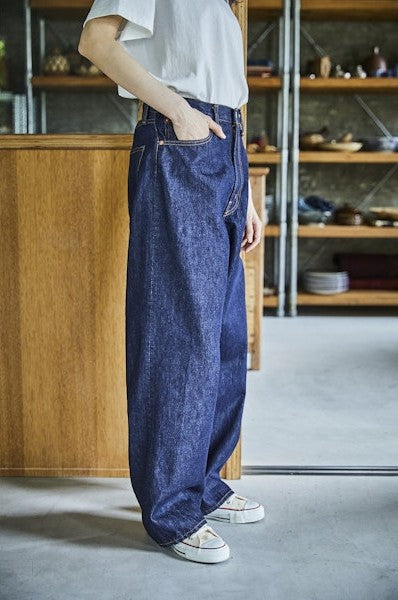 Jeans 100 Super Dad's Denim Pants One Wash - Orslow