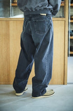 Carica l'immagine nel visualizzatore di Gallery, Jeans 100 Super Dad's Denim Bk Denim Stone - Orslow - Unisex
