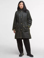 Carica l&#39;immagine nel visualizzatore di Gallery, Marcy Wax Parka Fern/Ancient Tartan - Barbour
