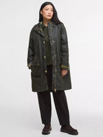 Carica l&#39;immagine nel visualizzatore di Gallery, Marcy Wax Parka Fern/Ancient Tartan - Barbour
