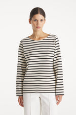 Carica l'immagine nel visualizzatore di Gallery, Maglia Tilda Nero/Ecru - Le Mont Saint Michel
