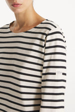 Carica l'immagine nel visualizzatore di Gallery, Maglia Tilda Nero/Ecru - Le Mont Saint Michel
