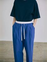 Carica l'immagine nel visualizzatore di Gallery, Pantalone Haku W Blu - Nicholson&amp;Nicholson
