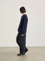 Carica l&#39;immagine nel visualizzatore di Gallery, Maglione Wavy Navy - Nicholson&amp;Nicholson
