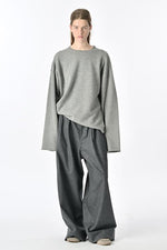 Carica l'immagine nel visualizzatore di Gallery, Pants Piaf WOOL Graphite Melange - Sofie D'Hoore

