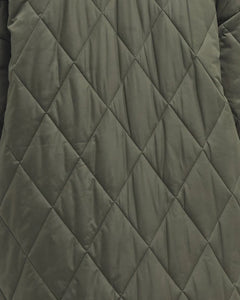 Rhea Quilted Jacket Deep Olive Ancient Tartan - Barbour