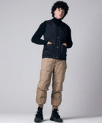Carica l'immagine nel visualizzatore di Gallery, Work V Neck Button Down Vest Black - TAION
