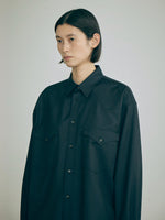 Carica l'immagine nel visualizzatore di Gallery, Camicia Brenda TRO Navy - Nicholson&amp;Nicholson
