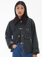Carica l&#39;immagine nel visualizzatore di Gallery, Catton Wax Jacket Sage - Barbour
