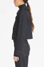 Carica l&#39;immagine nel visualizzatore di Gallery, Overshirt Angelina Paro Navy - Barena Venzia
