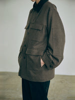 Carica l'immagine nel visualizzatore di Gallery, Capospalla Holt FL Brown - Nicholson&amp;Nicholson
