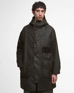 Carica l&#39;immagine nel visualizzatore di Gallery, Solway Trench Waxed Coat Archive Olive - Barbour
