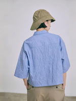 Carica l'immagine nel visualizzatore di Gallery, Camicia Linda CC Sax - Nicholson&amp;Nicholson
