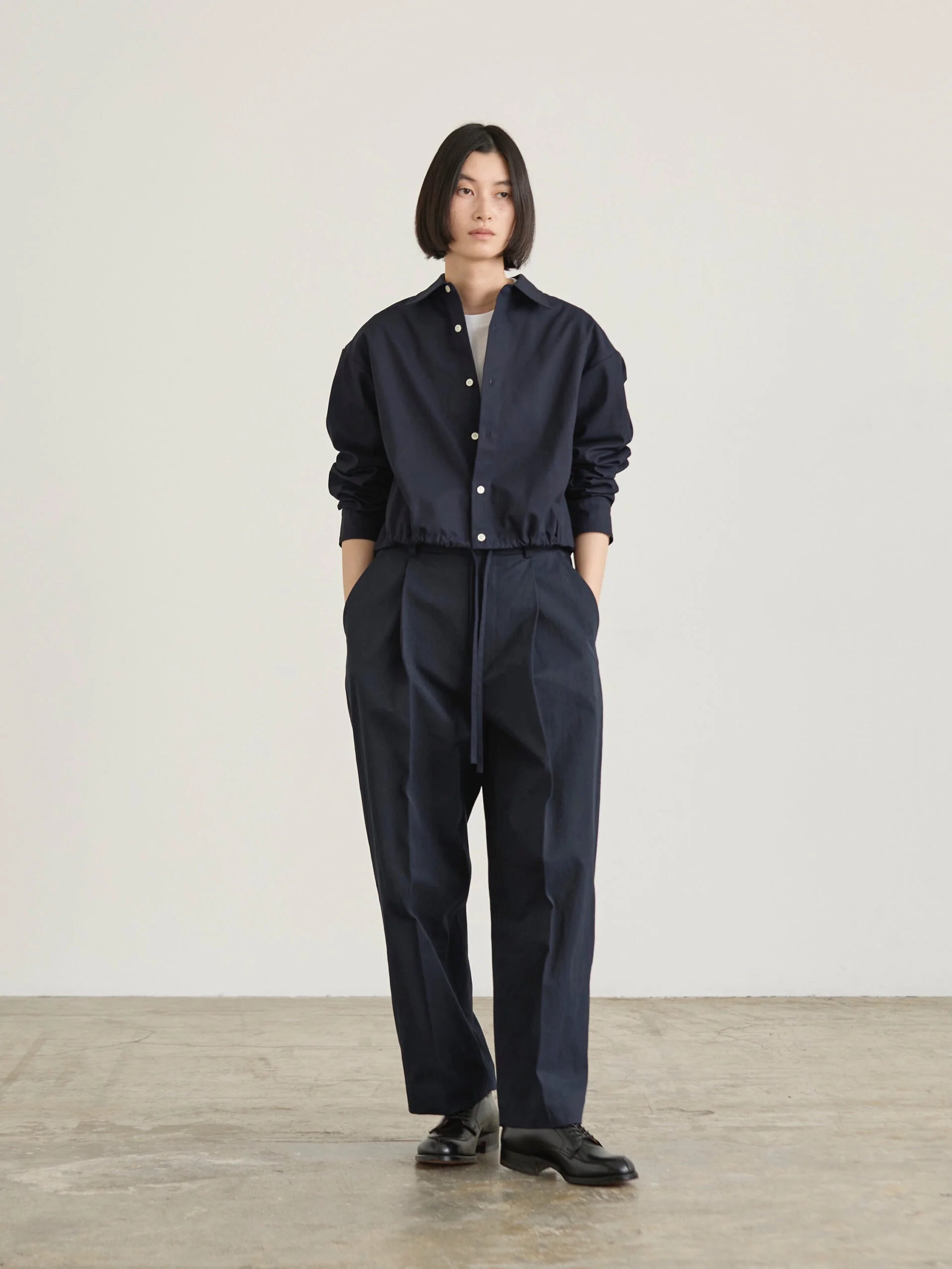 Pantalone Olive-Chino Navy - Nicholson&Nicholson