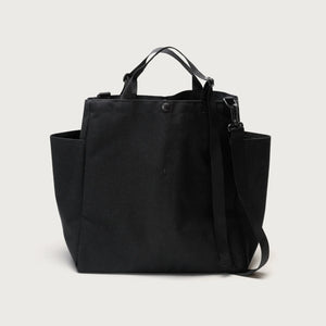 Carry All Beach Bag Big Black - BAGSINPROGRESS