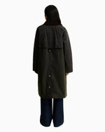 Carica l'immagine nel visualizzatore di Gallery, Checked Kirklees Wax Jacket Olive - Barbour
