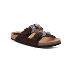 Carica l'immagine nel visualizzatore di Gallery, Buckle Stone Suede Testa - Taji
