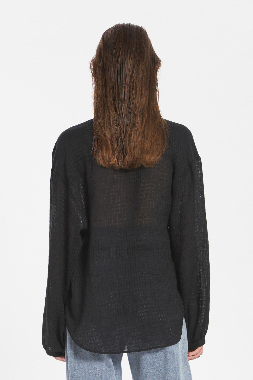 Camicia Prisca Spiraglio Nero - Barena Venezia