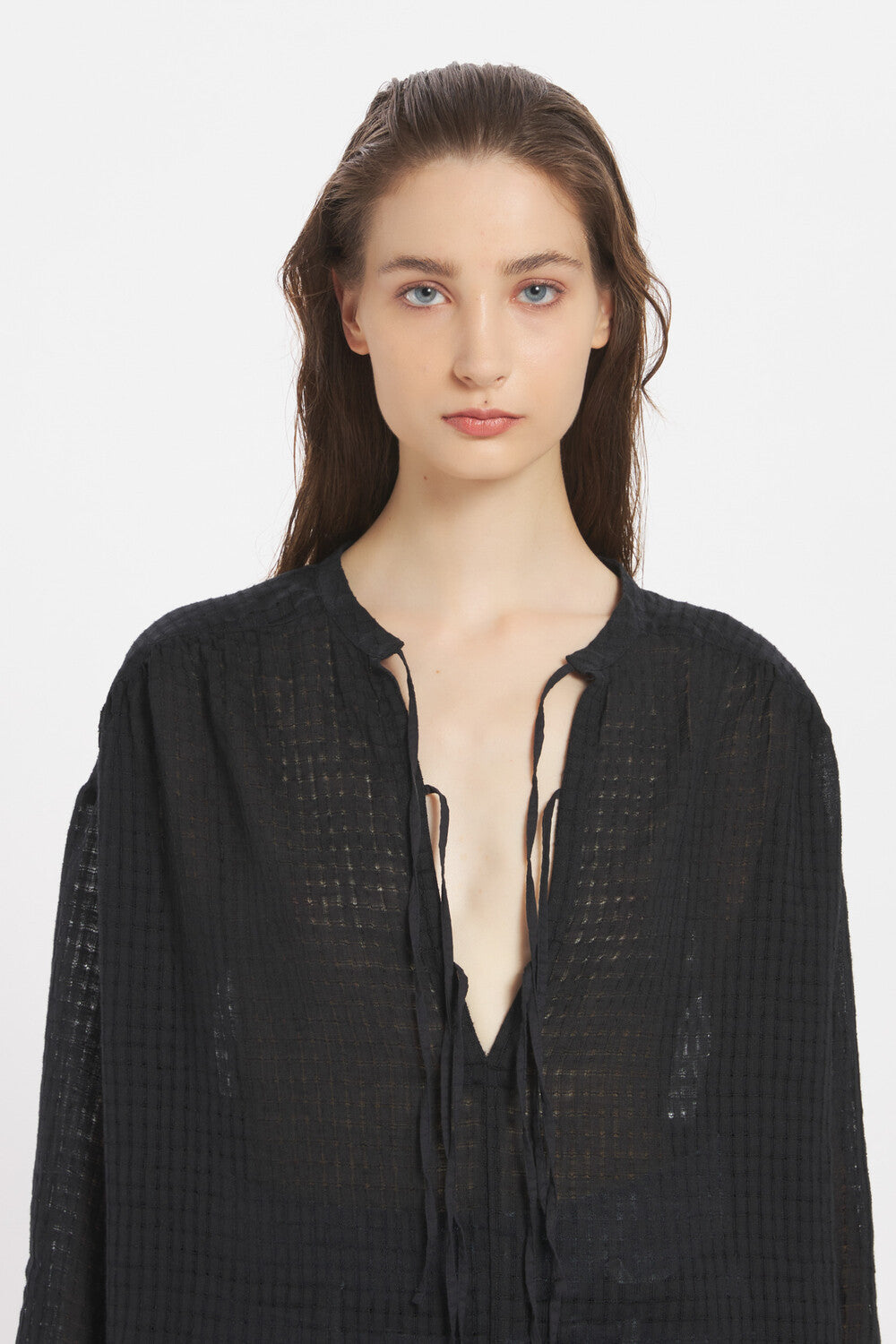 Camicia Prisca Spiraglio Nero - Barena Venezia
