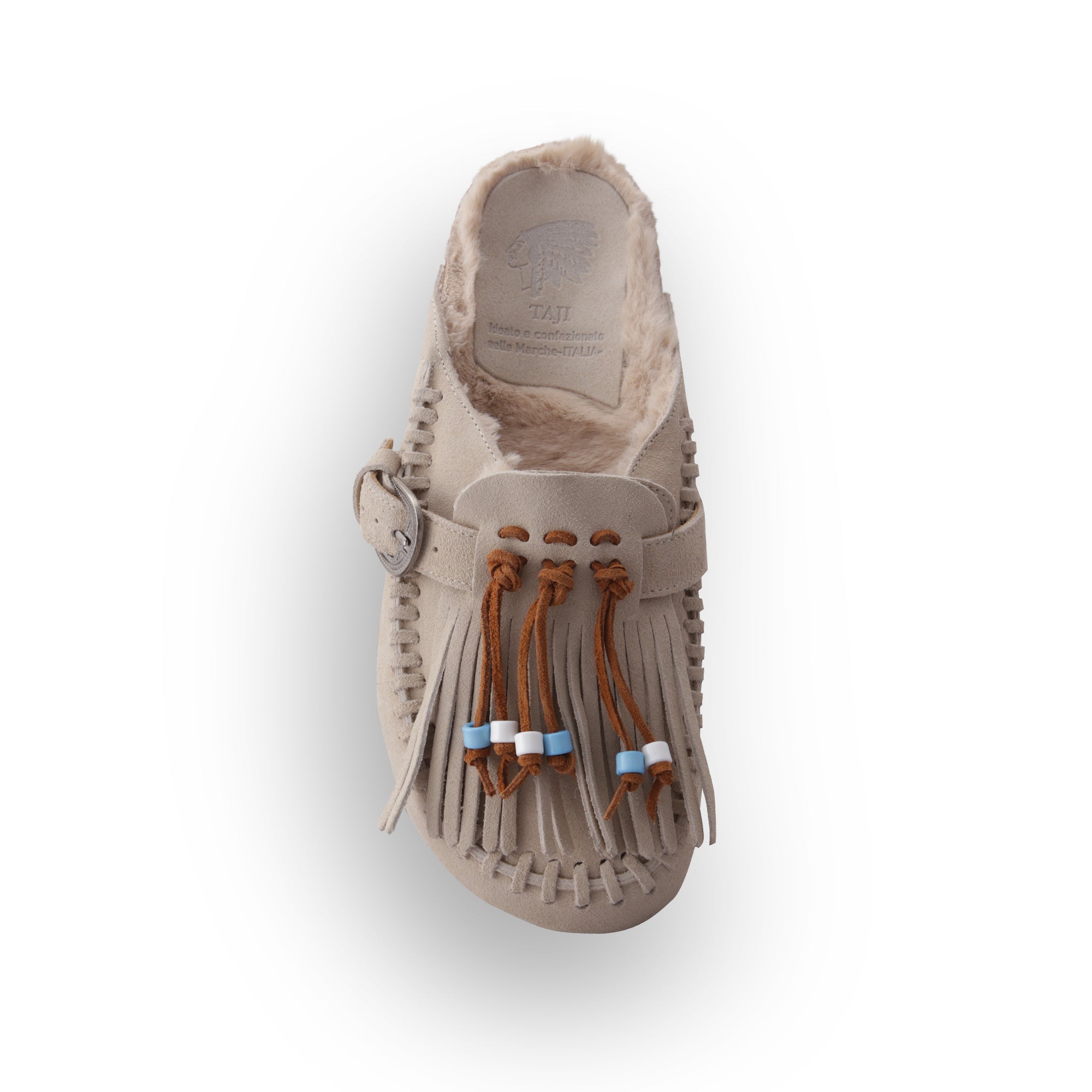 Sabot Caribe Suede Crudo - Taji