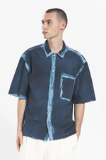 Carica l'immagine nel visualizzatore di Gallery, Camicia Nalos Fumego Navy - Barena Venezia

