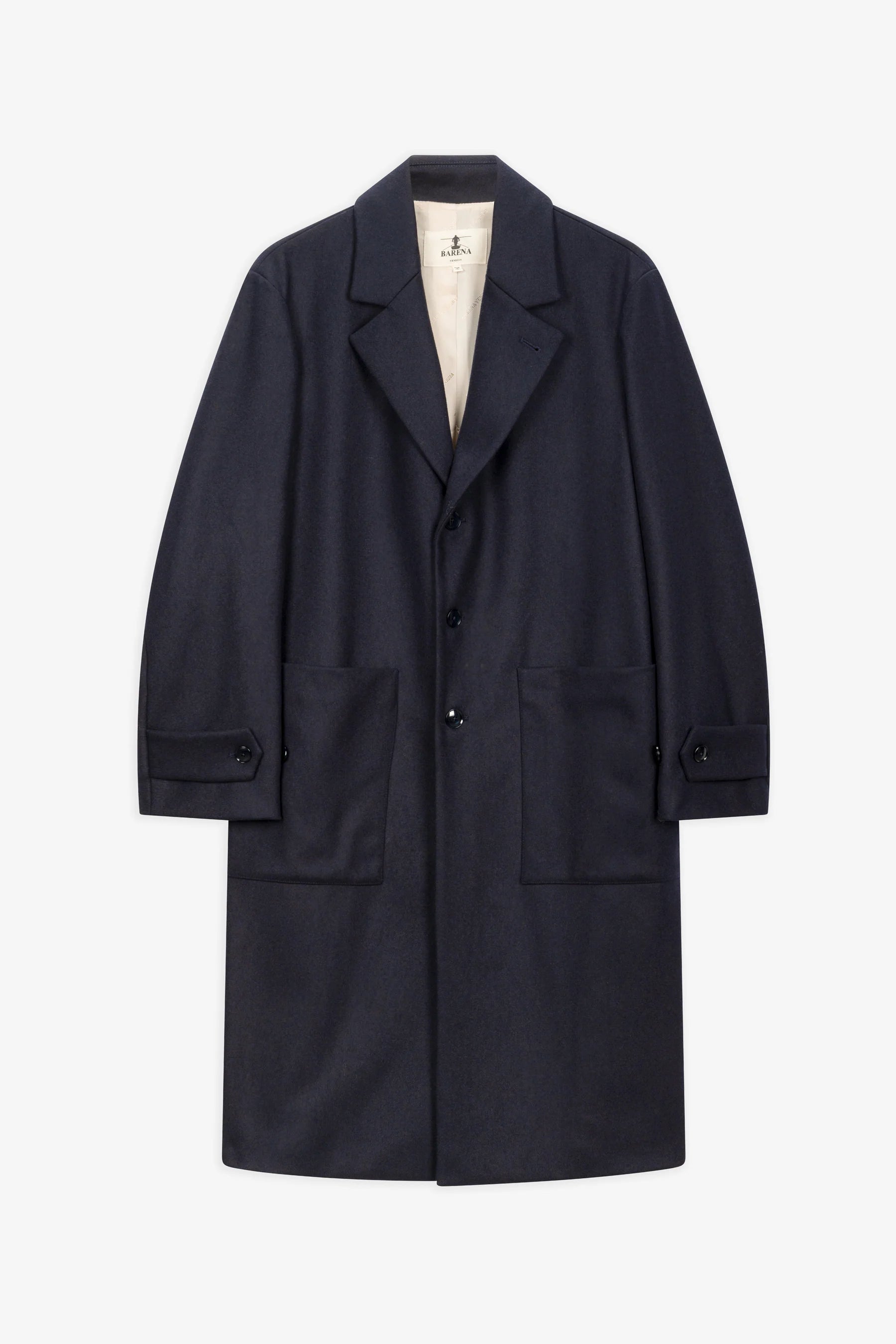 Cappotto Zane Caramal Navy - Barena Venzia