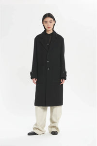 Cappotto Zane Verticale Nero - Barena Venzia