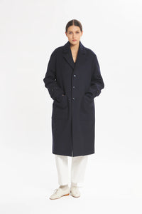 Cappotto Zane Caramal Navy - Barena Venzia
