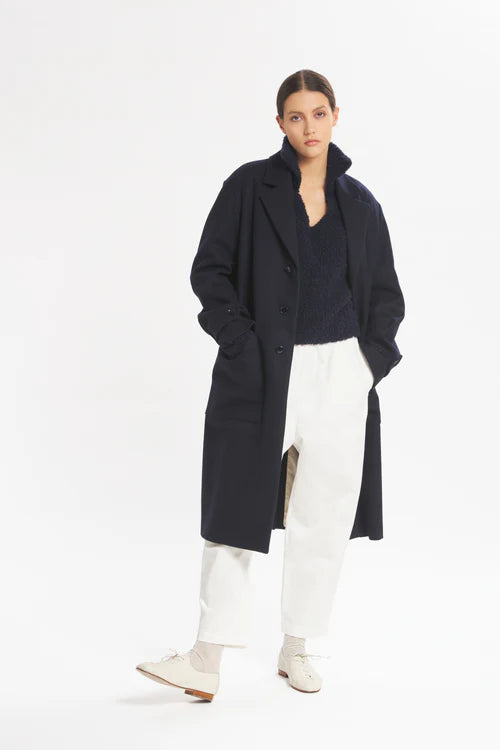 Cappotto Zane Caramal Navy - Barena Venzia