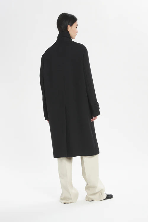 Cappotto Zane Verticale Nero - Barena Venzia