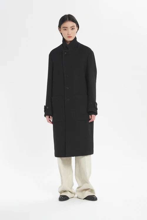 Cappotto Zane Verticale Nero - Barena Venzia