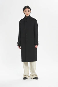 Cappotto Zane Verticale Nero - Barena Venzia