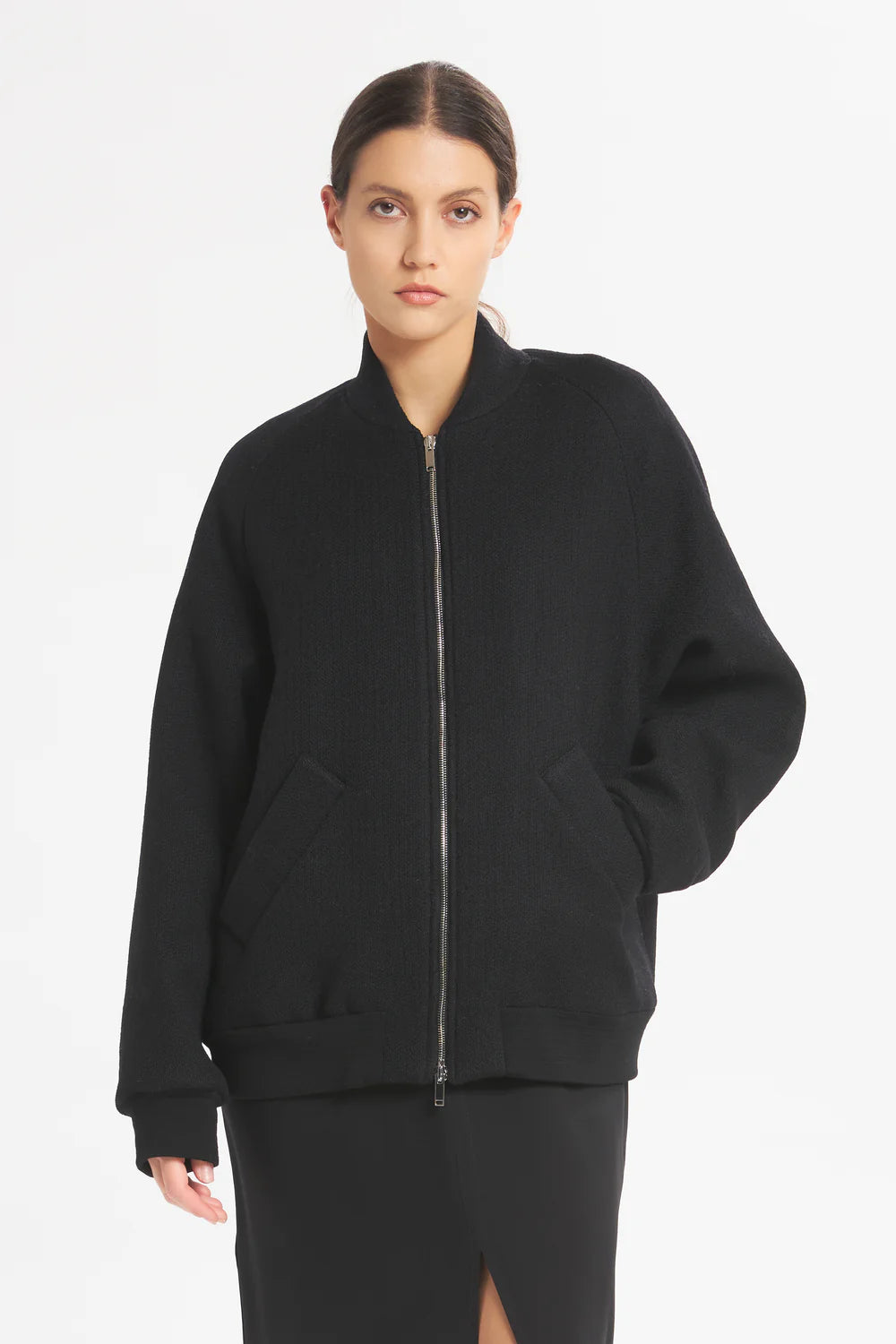 Blouson Gerda Verticale Nero - Barena Venzia