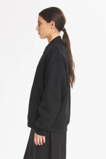 Carica l&#39;immagine nel visualizzatore di Gallery, Blouson Gerda Verticale Nero - Barena Venzia
