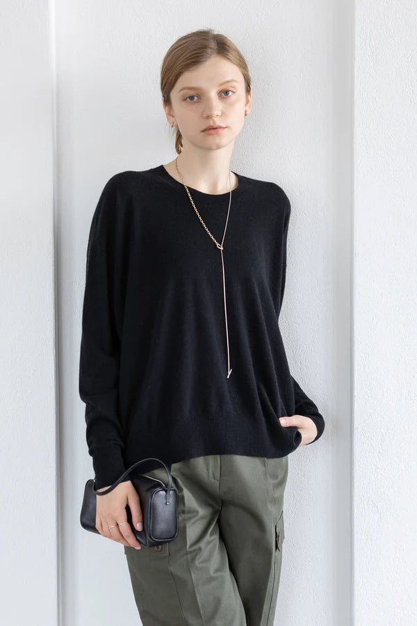 Maglia Girocollo Black - C.T.plage