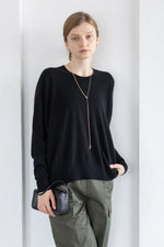 Carica l&#39;immagine nel visualizzatore di Gallery, Maglia Girocollo Black - C.T.plage
