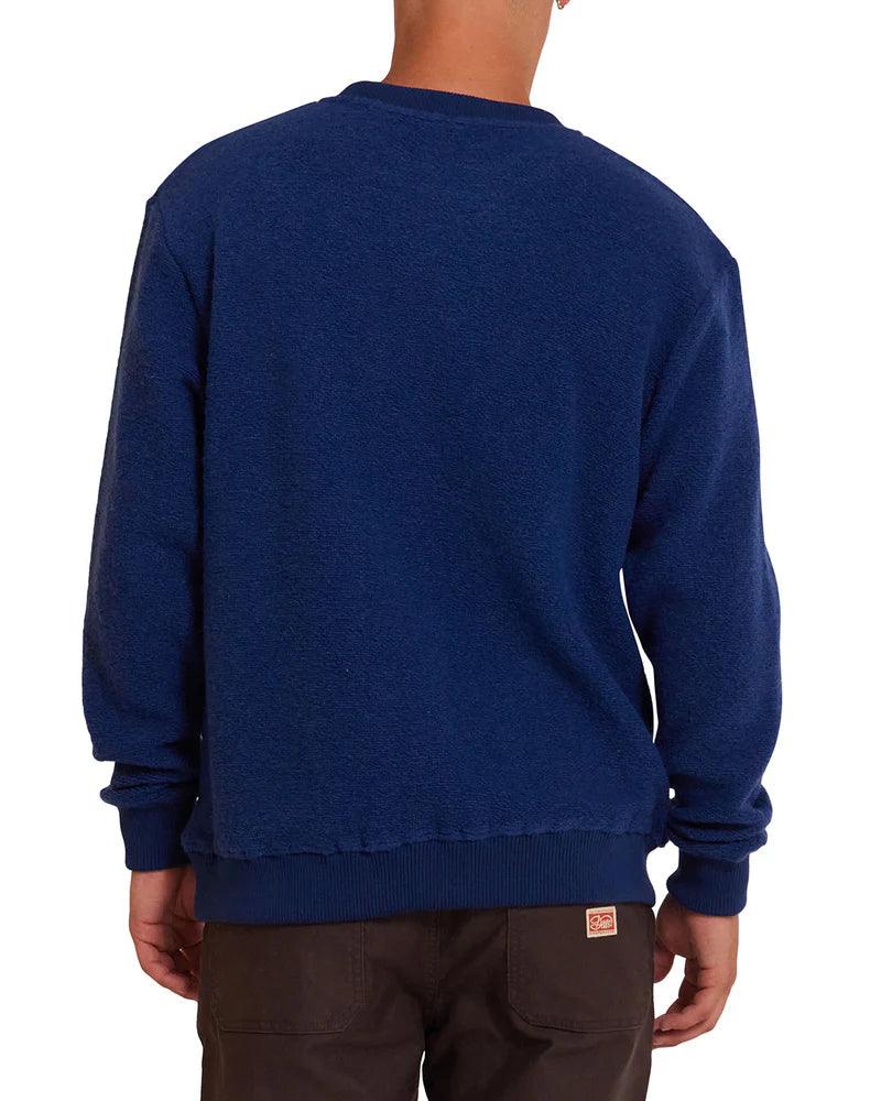 Reo Textured Fleece Blue - Deus Ex Machina