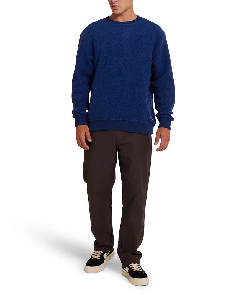 Reo Textured Fleece Blue - Deus Ex Machina