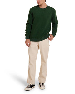 Reo Textured Fleece Forest Green - Deus Ex Machina