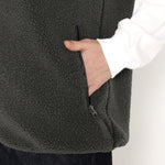 Carica l&#39;immagine nel visualizzatore di Gallery, Insulation Light Boa Hooded Vest Beige - Danton
