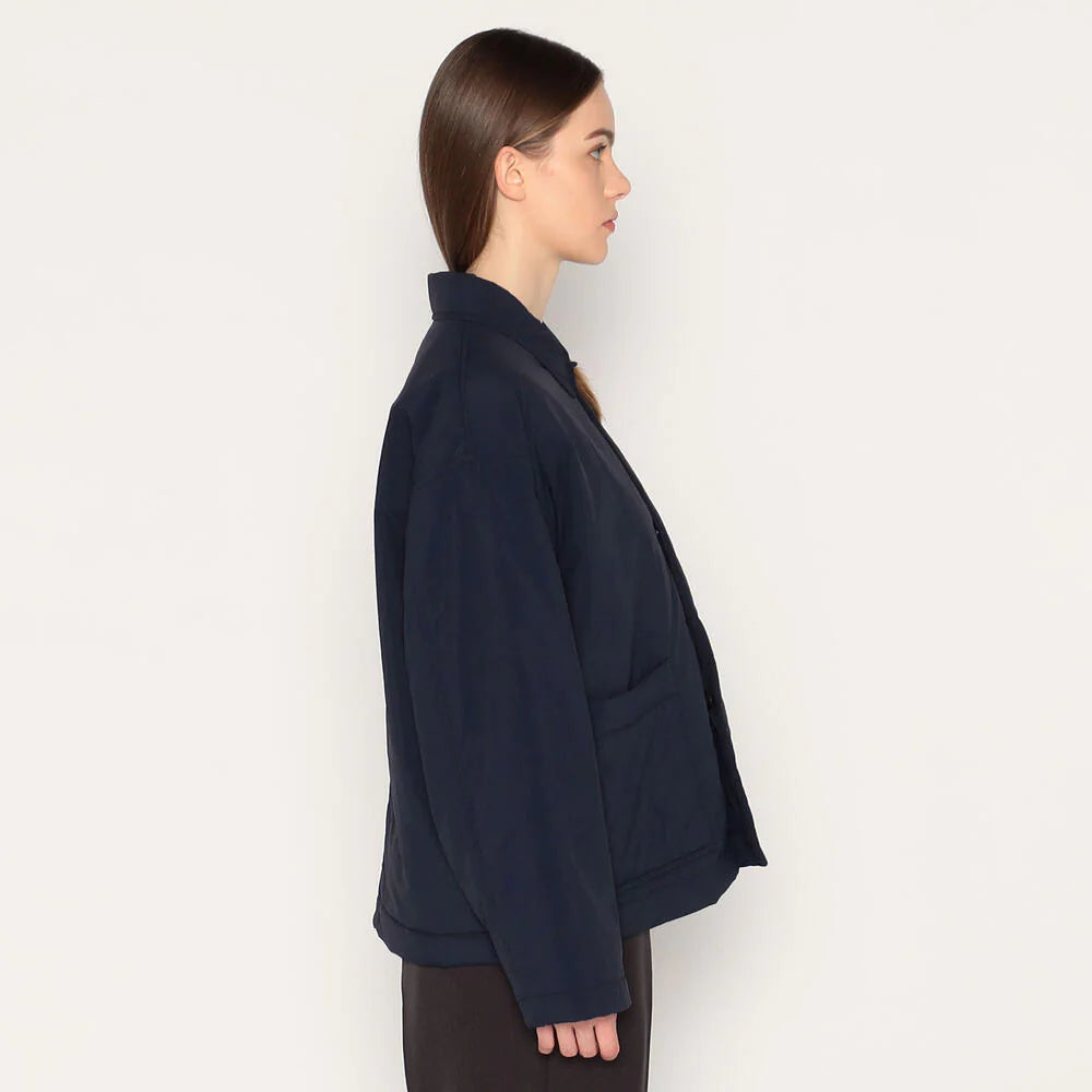 Women's Nylon Taffeta Insulation Jacket Charcoal - Danton