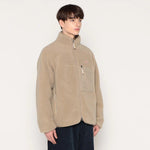 Carica l&#39;immagine nel visualizzatore di Gallery, Man Insulation Light Boa Stand Collar Jacket Beige - Danton
