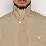 Carica l&#39;immagine nel visualizzatore di Gallery, Men&#39;s Nylon Taffeta Work Jacket Dark Olive - Danton
