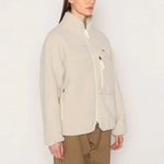 Carica l&#39;immagine nel visualizzatore di Gallery, Women Insulation Light Boa Stand Collar Jacket Oyster - Danton
