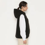 Carica l&#39;immagine nel visualizzatore di Gallery, Insulation Light Boa Hooded Vest Black - Danton
