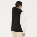 Carica l&#39;immagine nel visualizzatore di Gallery, Insulation Light Boa Hooded Vest Black - Danton
